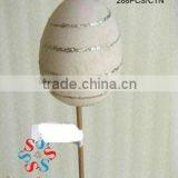 2014 Hot Sale Artificial Polyster Easter Egg With Stem For Home Decoration thumbnail-1