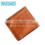 Top Quality Factory Price Custom Mens Leather Zip Slim Wallet thumbnail-5