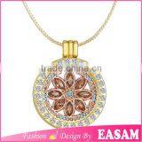 2016 New Design Alternative Crystal Locket Pendant Necklace thumbnail-1