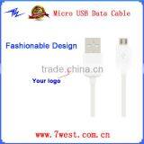Manufacturer Custom Logo 3M 10ft Fast Charging Micro USB Cable With CE&ROHS