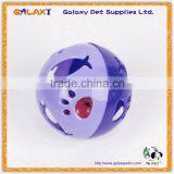 CT8629 Plastic Balls With Bell for Pets/cheap Toys for Cats/pet Toy Ball With Ring thumbnail-5