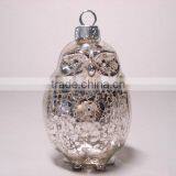 Glass Mercury Owl Decoration Noel
