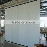 100"(16:9) Remote Electric Wall Mount Projector Screen thumbnail-2