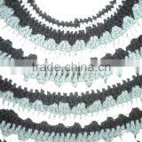 100% Cotton Hand Knitted Crochet Jewish Kipa, Yarmulka,Yarmulkes,Jewish Religious Judaica Skullcap thumbnail-2