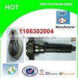 Higer Bus S6-150/QJ1506 Gear Shaft Factory 1166302004 With ISO/TS16949:2009 thumbnail-1