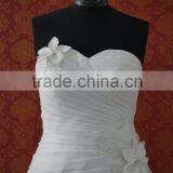 (MY0018) Organza Ruffle Skirt Real Sample Wedding Dress Made In China thumbnail-3