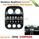 Android 4.4 ROYAL Car Radio Dvd Gps AUDIO System for Jeep Compass With SWC Canbus Bluetooth thumbnail-1