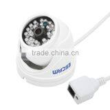 Peashooter QD520 Support Onvif 720P H.264 1/4 CMOS 3.6mm Fixed Lens Night Vision P2P Mini Dome IP Camera thumbnail-2