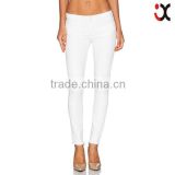 raw cut skinny women apparel manufacturers china cheap jeans wholesale clothing JXQ145