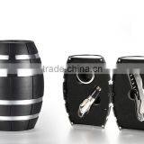 Wine Bottle Shaped Wine Set / 5 Piece Wine Bottle Accessory Gift Set thumbnail-1