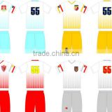 Custom your fashion soccer sleeve jersey sublimation socer jersey dry fit