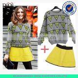 ladies pattern twinset dresses sweater