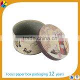 Rigid Round Packaging for Vintage Hat Boxes With Lids thumbnail-5