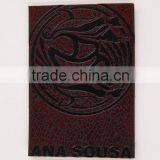Fashion Hot Stamping Heat Effect Logo PU Labels for Baby and Lady Garment and Jeans thumbnail-4