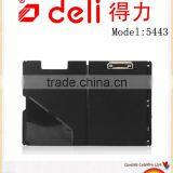 Deli Folding Plate Clip , A4 PP Material Model 5443 White thumbnail-3