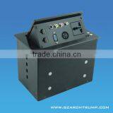 CE RoHS FCC Desktop Motorized Pop up Socket for Conference Table thumbnail-1