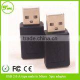 Reasonable Price USB 2.0 AM to Micro 5Pin Adapter