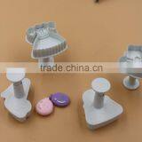 Fashion Fondant Cake Insects Patterns Plastic Sugarcraft Plunger Cutter Sets thumbnail-3