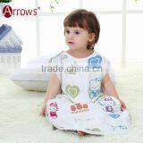 100% Cotton Six-layers of Gauze Sleeping Bag Pure Cotton Bag Newborns Anti Kick Quilt Bag thumbnail-1