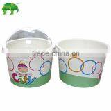 Frozen Paper Bowl Single Wall Paper Cup With Double PE Plastic Lid China Made thumbnail-3