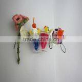 Wonderful New Arrival Hot Sell Plastic Cup Simulation/Faux Ice Cream for Mobile Phone Straps/accessory for Coming Summer Holiday