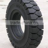 Top Quality Brand New 5.00-8 18x7-8 16x5x10 1/2 Forklift Rubber White Non Marking Solid Tires thumbnail-3
