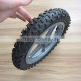 Factory Direcly Sale 16 Inch Air Stroller Wheel With Plastic Rim thumbnail-1