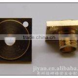 Factory Manufacture High Precision Cnc Milling Sheet Metal Brass Nuts thumbnail-3