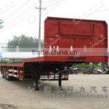 35t Tri-axle Flatbed Semi-trailer thumbnail-1