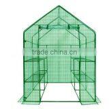 Walk-In 2 Tier 8 Shelf Portable Lawn and Garden Greenhouse thumbnail-1