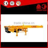Chinese OEM 45T Container Carrier Chassis Skeleton Trailer for Sale thumbnail-3