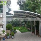 Modern Outdoor Aluminum Frame Sunshade Car Carport thumbnail-1