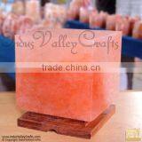 Rock Salt Lamp, Negative Ions, Air Purifier, Himalayan Crystal Lamps thumbnail-1
