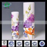 Cylinder Ceramic Big Vase for Home & Hotel Decoration thumbnail-1