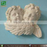 Home Decorative White Marble Angel Wall Hanging Sculpture thumbnail-1