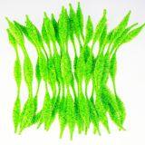 Green Bumpy Chenille Crafting Fluffy Tinsel Sticks thumbnail-1