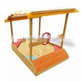 Outdoor Kid Wooden Sandpit Ball Pit Sandbox Furniture thumbnail-2
