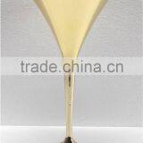 Brass Goblets and Wine Glasses With High Quality Polish With Nickel Finish thumbnail-2