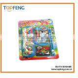 Promotional Kids Stationery Set With Pencil Box Scissor Pencil Rubber Ruler Sharpener thumbnail-1