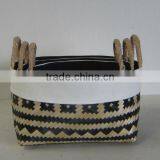 High Quality Best Selling Eco-friendly Bamboo Seagrass Storage Baskets From Vietnam thumbnail-1