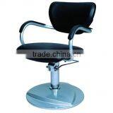 Round Base Modern Hydraulic Barber Chair Hair Cutting Chairs With Pedal Wholesale Barber Supplies F-A065001 thumbnail-1
