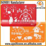 FDA Eco-friendly Cheap Dishwasher Safe Silicone Baby Placemat, Silicone Placemat for Kids thumbnail-4
