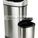 High Quality Stainless Steel Waste Bin Pedal Bin thumbnail-5