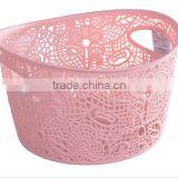 NEW Plastic Sundries Storage Basket Curver Lace Effect Basket thumbnail-2