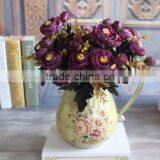 GNW FL-RS28-6-4CM-C New Fashion Wedding Table Decoration Artificial Beautiful Rose Flower thumbnail-2
