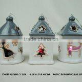 Ceramic Hanging Lantern 12006H thumbnail-1