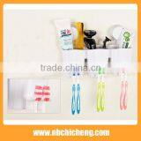 2016 Color Toothbrush Holder Bath Family Toothbrush Holder Wall Plastic Holder thumbnail-3