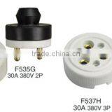 2 or 3 Phase Male and Female Industrial Plug and Socket 30A/20A 380V thumbnail-3