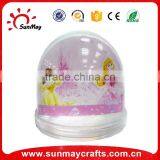 High Quality Custom Christmas Resin Glass Human Snow Globe With Santa Claus Inside thumbnail-5