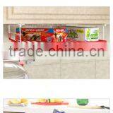 Kitchen Hardware Accessories Sliding Plastic Coating Wire Hanging Basket for Cabinet Storage thumbnail-4